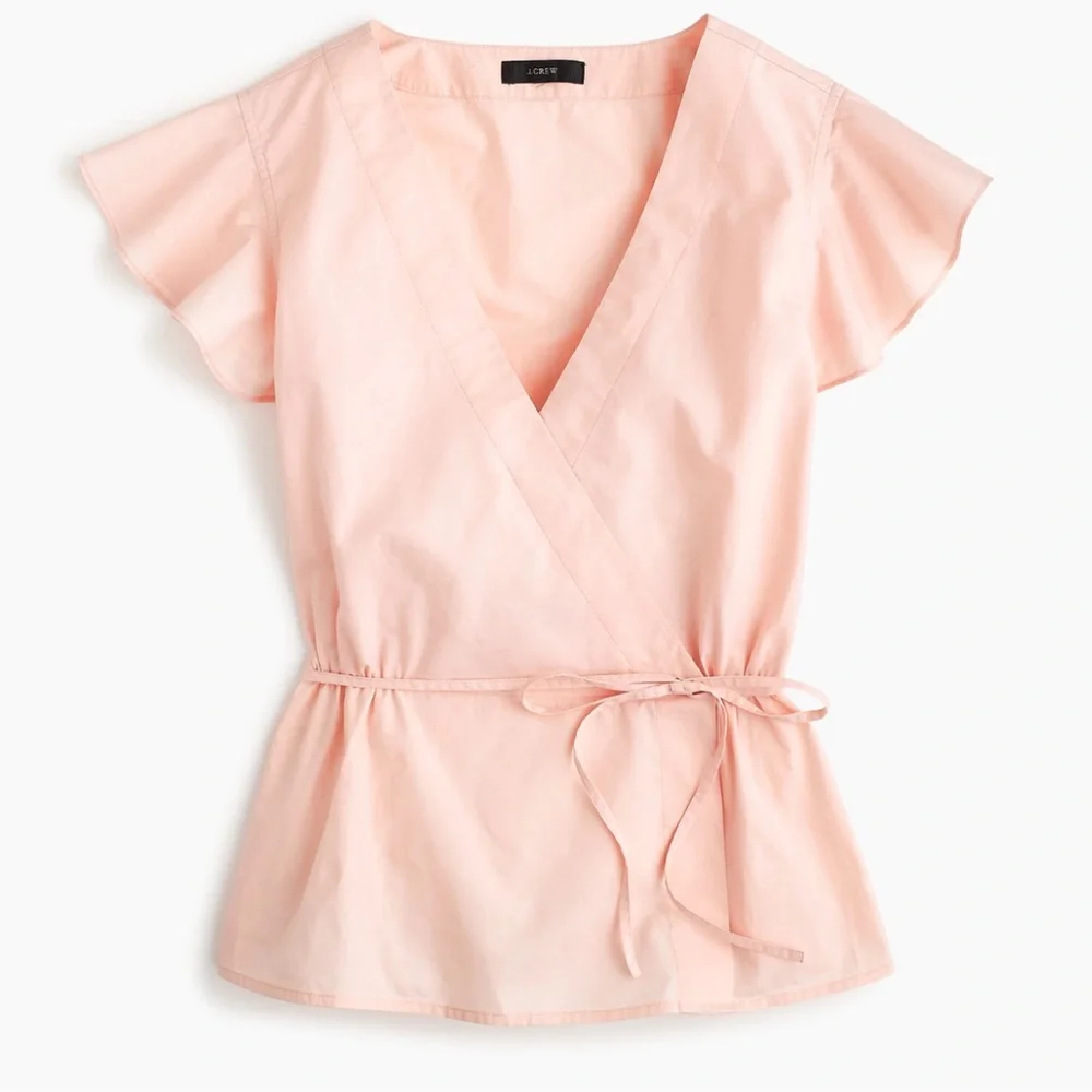G9- pink dressy top size 4 cute J.Crew blouse small sm